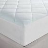 Queen size Washable Quilted Mattress Pad with Elastic Fitted Skirt